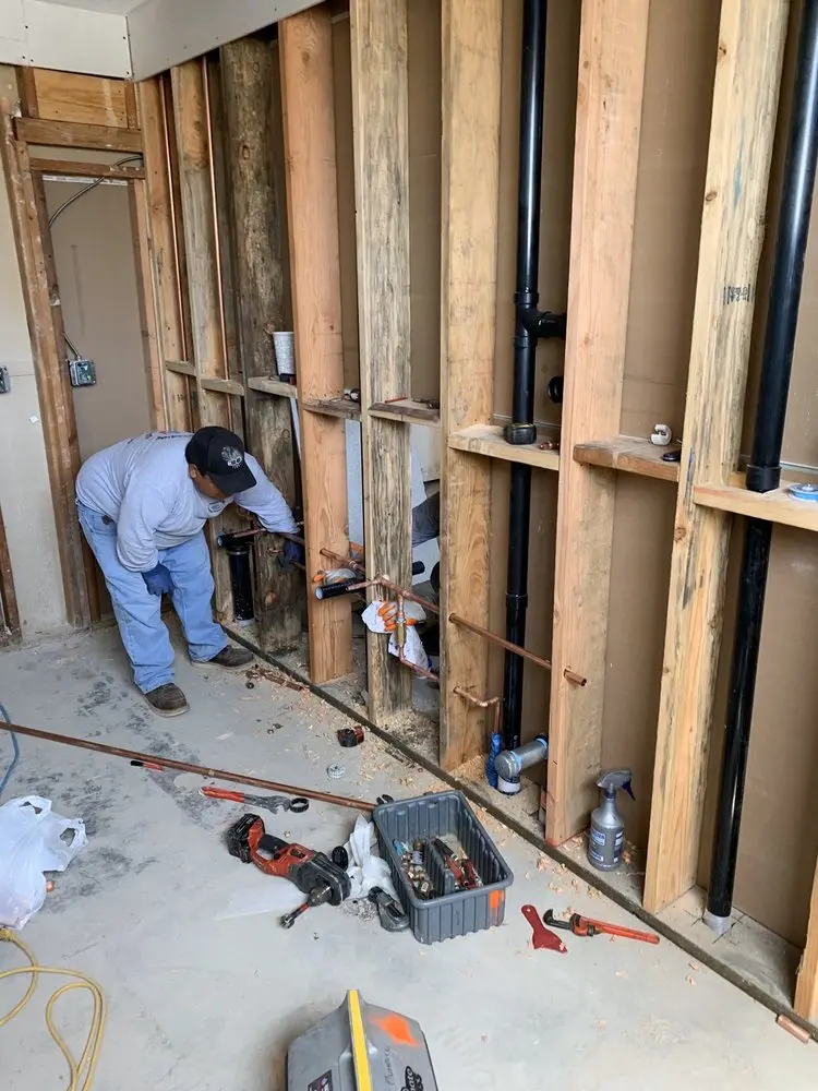 Commercial rough-in plumbing for Gas Line Repair in Dartmouth Estates